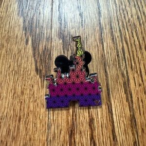2025 Walt Disney World Hidden Mickey Epcot Castle Chaser Pin